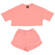 Target Παιδικό σετ Girls Loose Crop Top & Shorts ''Dreams'' Set